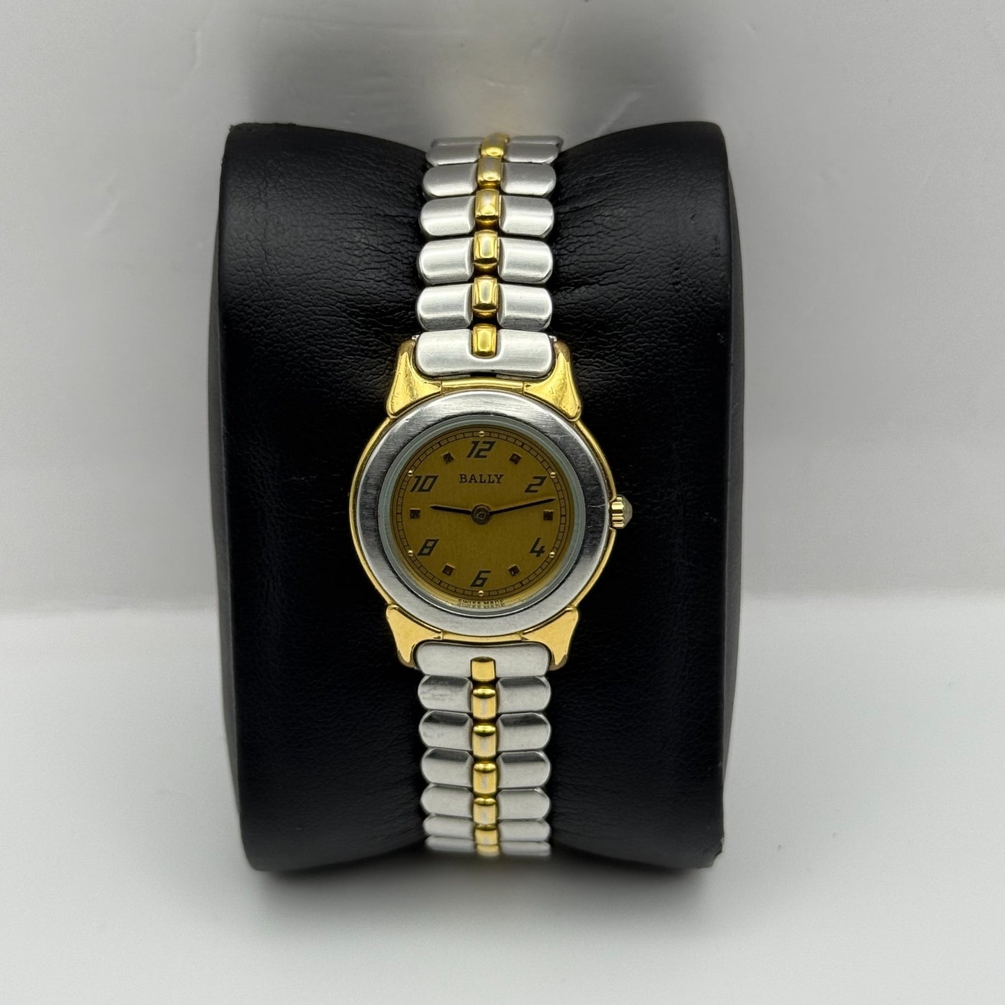 Bally Ladies Quartz Watch Two-Tone Bracelet Swiss 23mm PARTS REPAIR