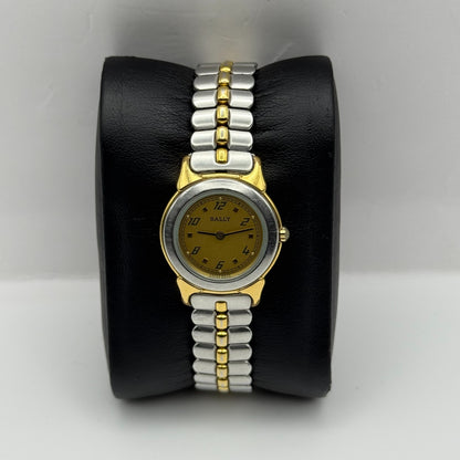 Bally Ladies Quartz Watch Two-Tone Bracelet Swiss 23mm PARTS REPAIR