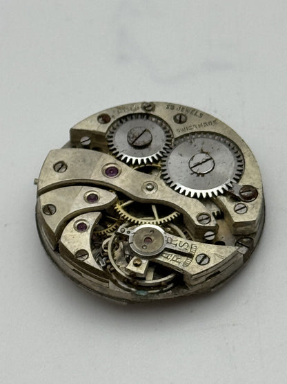 23.7mm Vintage Unidentified 15 jewels trench Manual Wind Watch Movement PARTS