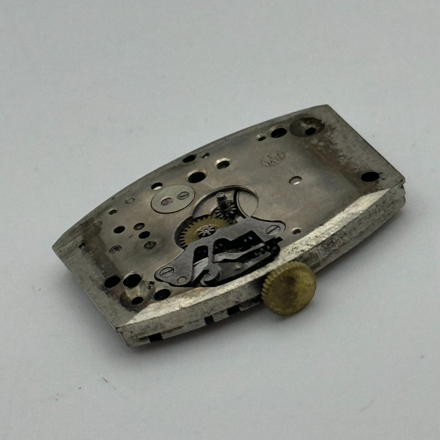 20mm Running Record RWT Tank Watch Movement Manual Wind 15 Jewels Swiss PARTS