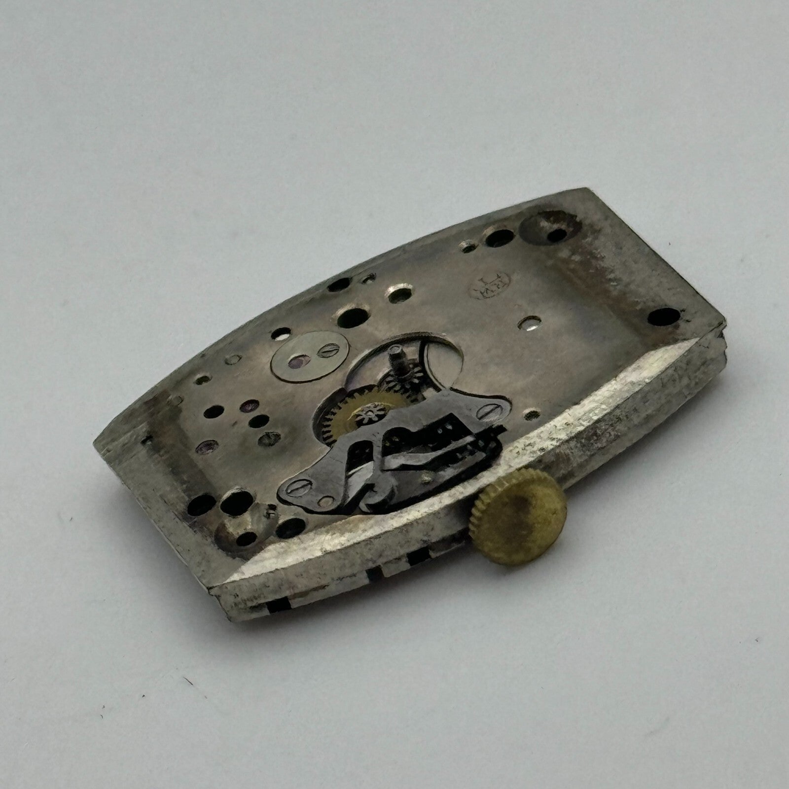 20mm Running Record RWT Tank Watch Movement Manual Wind 15 Jewels Swiss PARTS