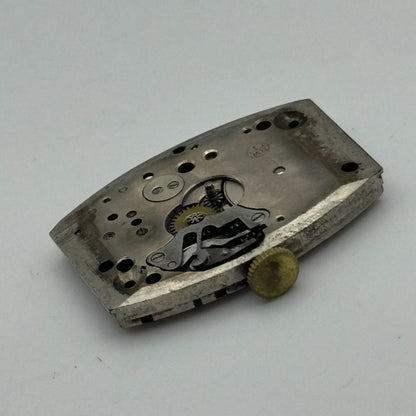 20mm Running Record RWT Tank Watch Movement Manual Wind 15 Jewels Swiss PARTS