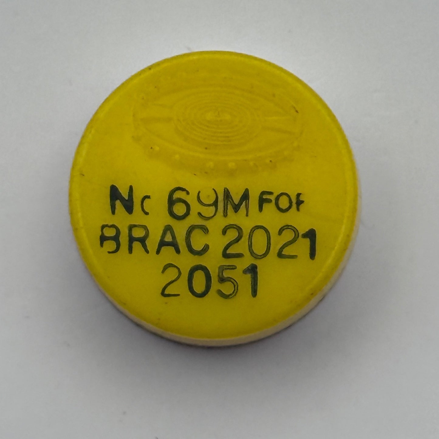 BRAC 2021 2051 Balance Wheel Complete And Spring 69 M Watch Movement Parts NOS