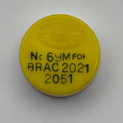 BRAC 2021 2051 Balance Wheel Complete And Spring 69 M Watch Movement Parts NOS