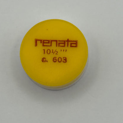 c.603 Balance Wheel Complete And Spring 10 1/2''' Watch Movement Parts NOS 