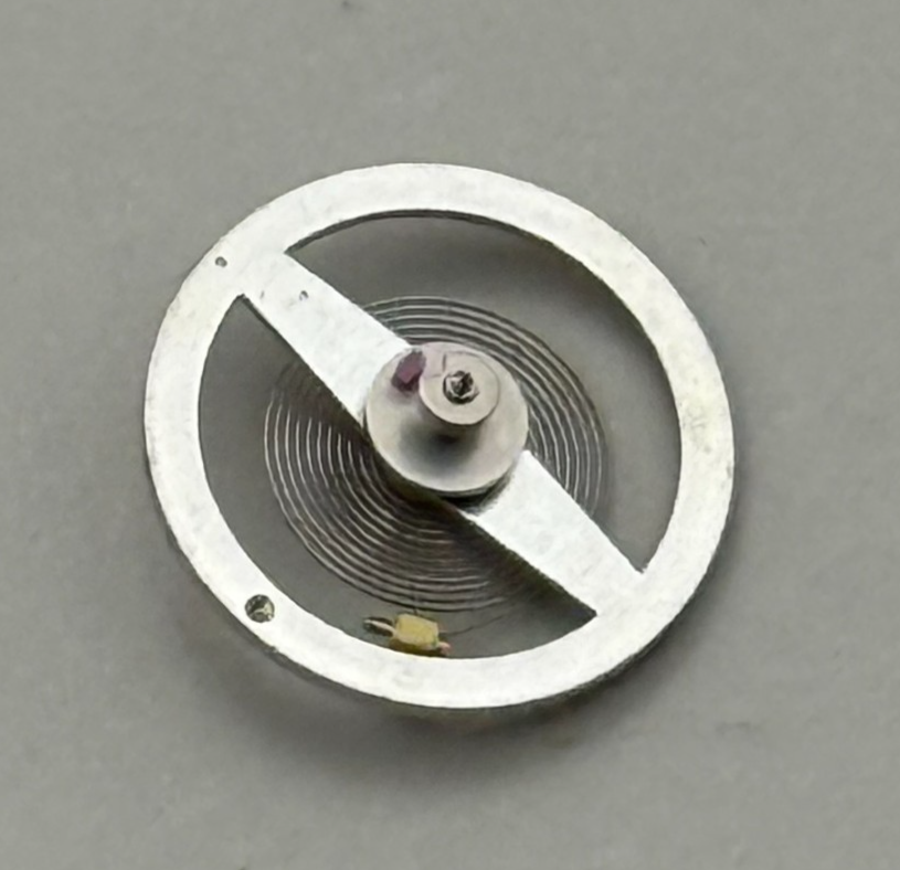 BFG 910 Balance Wheel Complete And Spring 825 Watch Movement Parts NOS