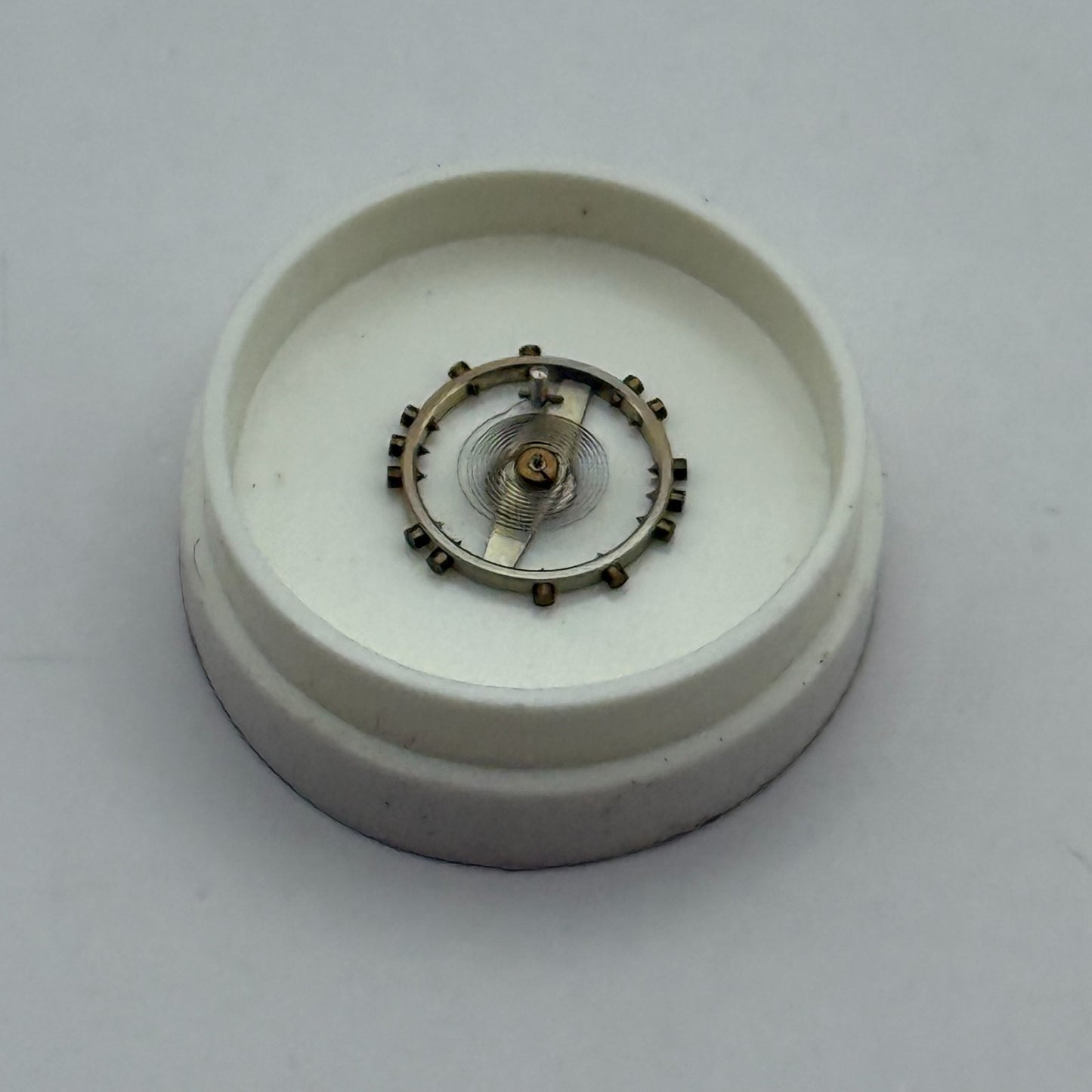 FHF 60 Balance Wheel Complete And Spring  6 3/4-8'''  200 M Watch Movement Parts