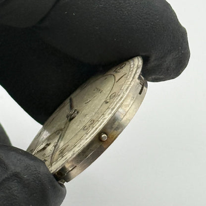 Cyma 162 Watch Movement Manual Wind Vintage Swiss 15 Jewels Parts Repair 23.5mm