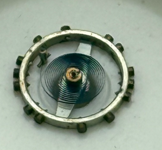 AS 976 1012 Balance Wheel Complete And Spring 29 M Watch Movement Parts NOS 