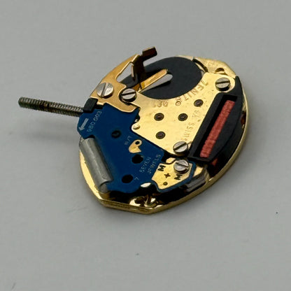Zenith 981 Watch Movement ETA 980.003 Quartz Swiss 7 Jewel Parts Untested 15.5mm