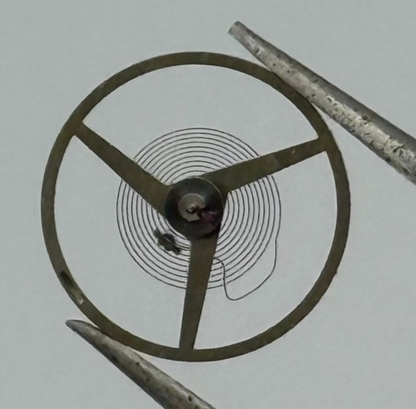 AS 1900 1906 Balance Wheel Complete And Spring Ord + Inca Watch Movement Parts