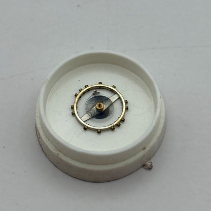 AV 41 Balance Wheel Complete And Spring 5 1/4''' 55 M Watch Movement Parts NOS
