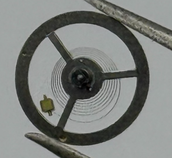 EB 8340 8341 Balance Wheel Complete And Spring 6 3/4’’’ Watch Movements Parts