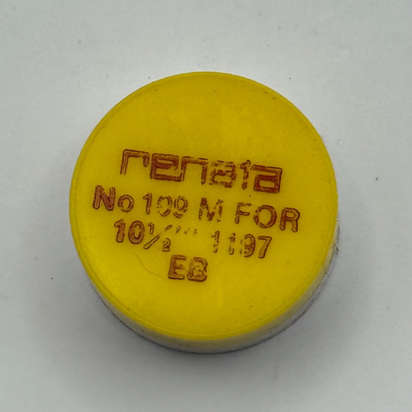 EB 1197 Balance Wheel Complete And Spring 10½’’’ 109 M Watch Movement Parts NOS