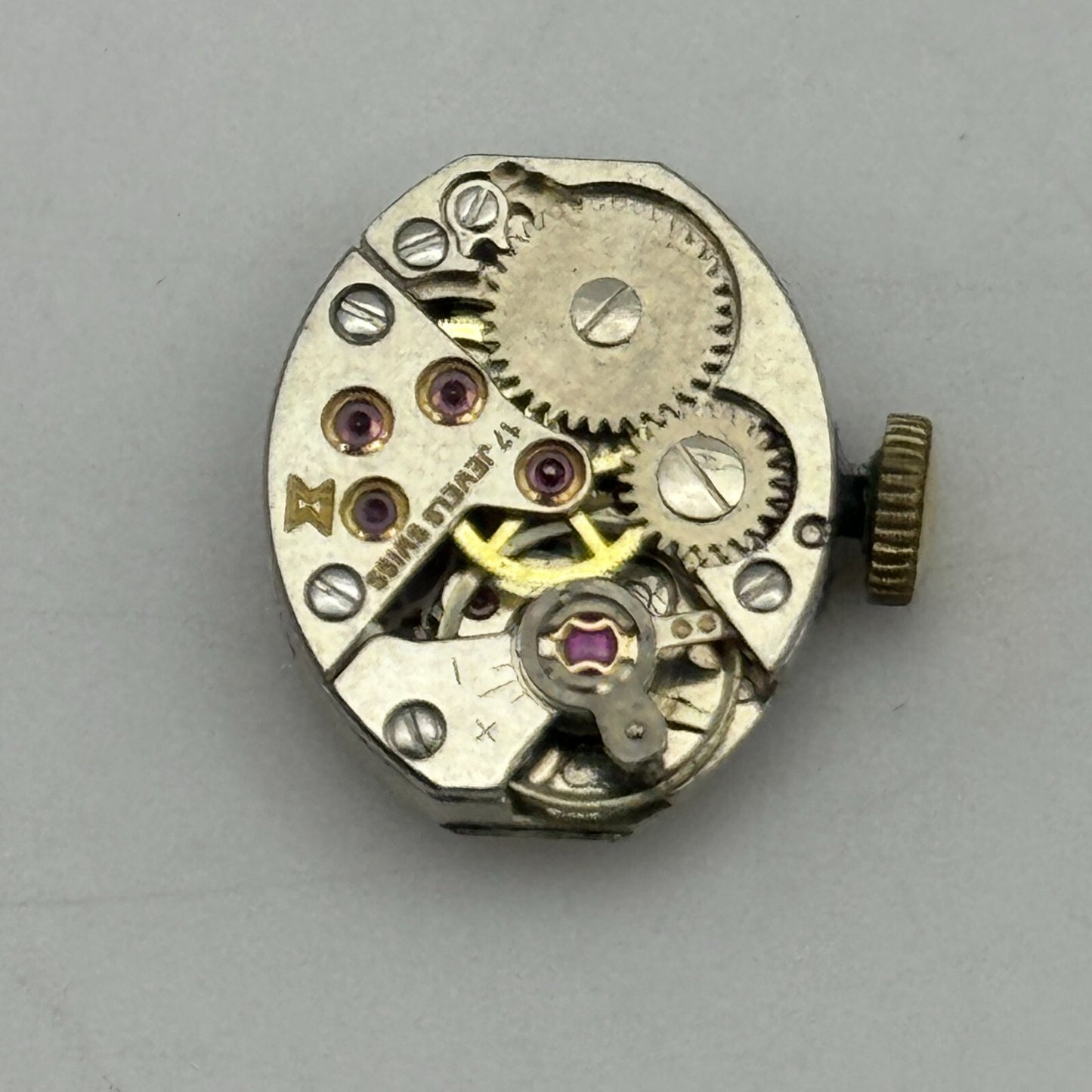 12.9mm Ladies Bentima Favre Leuba FEF 6630 Manual Wind Swiss Watch Movement PART