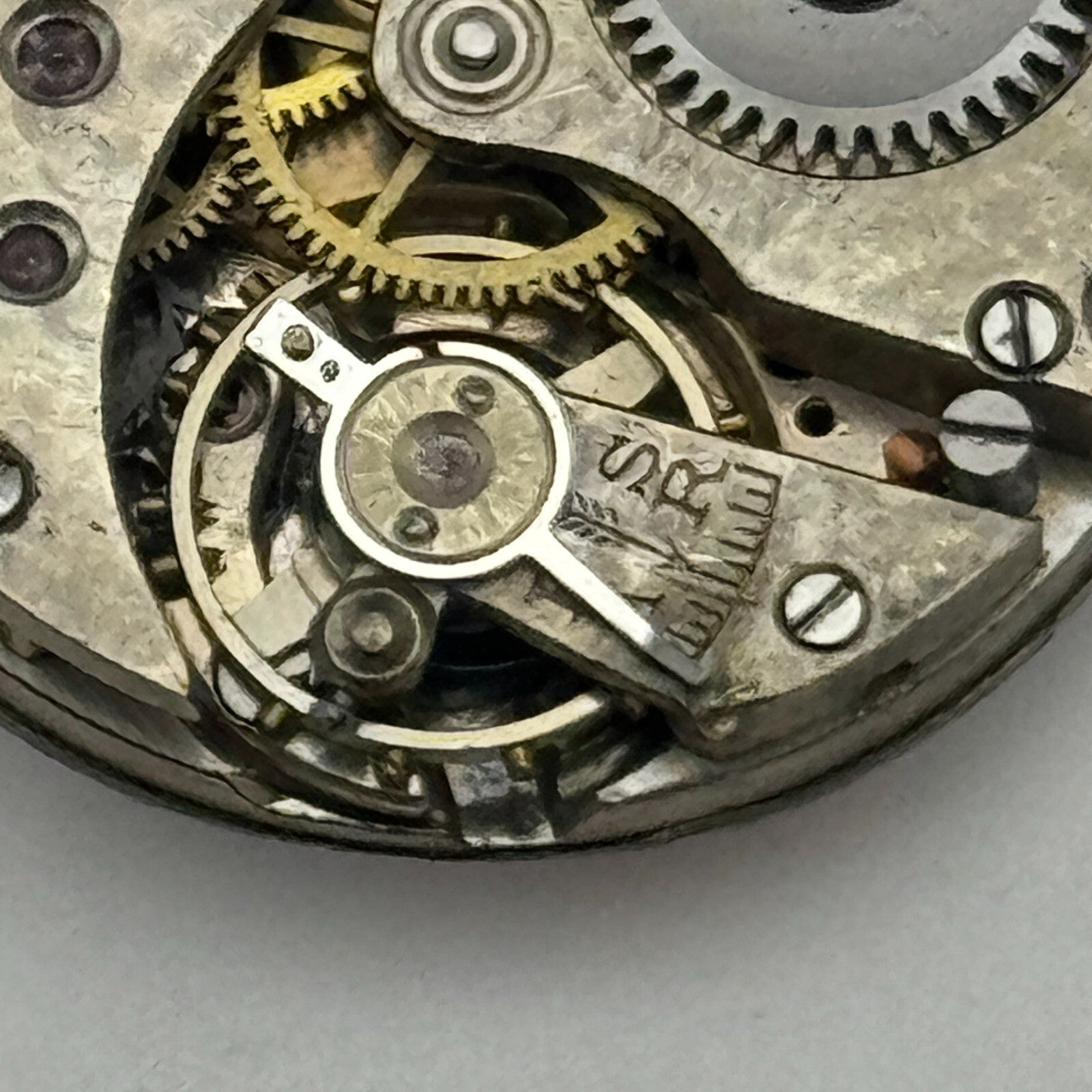 23.6mm 15 Jewels Swiss Porcelain Dial Trench Watch Movement Manual Wind PARTS