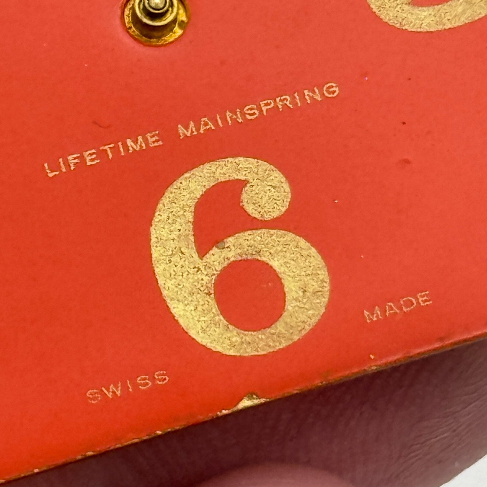 33.7mm Old London Desa 320 Manual Wind Swiss Watch Movement Dial Vintage PARTS