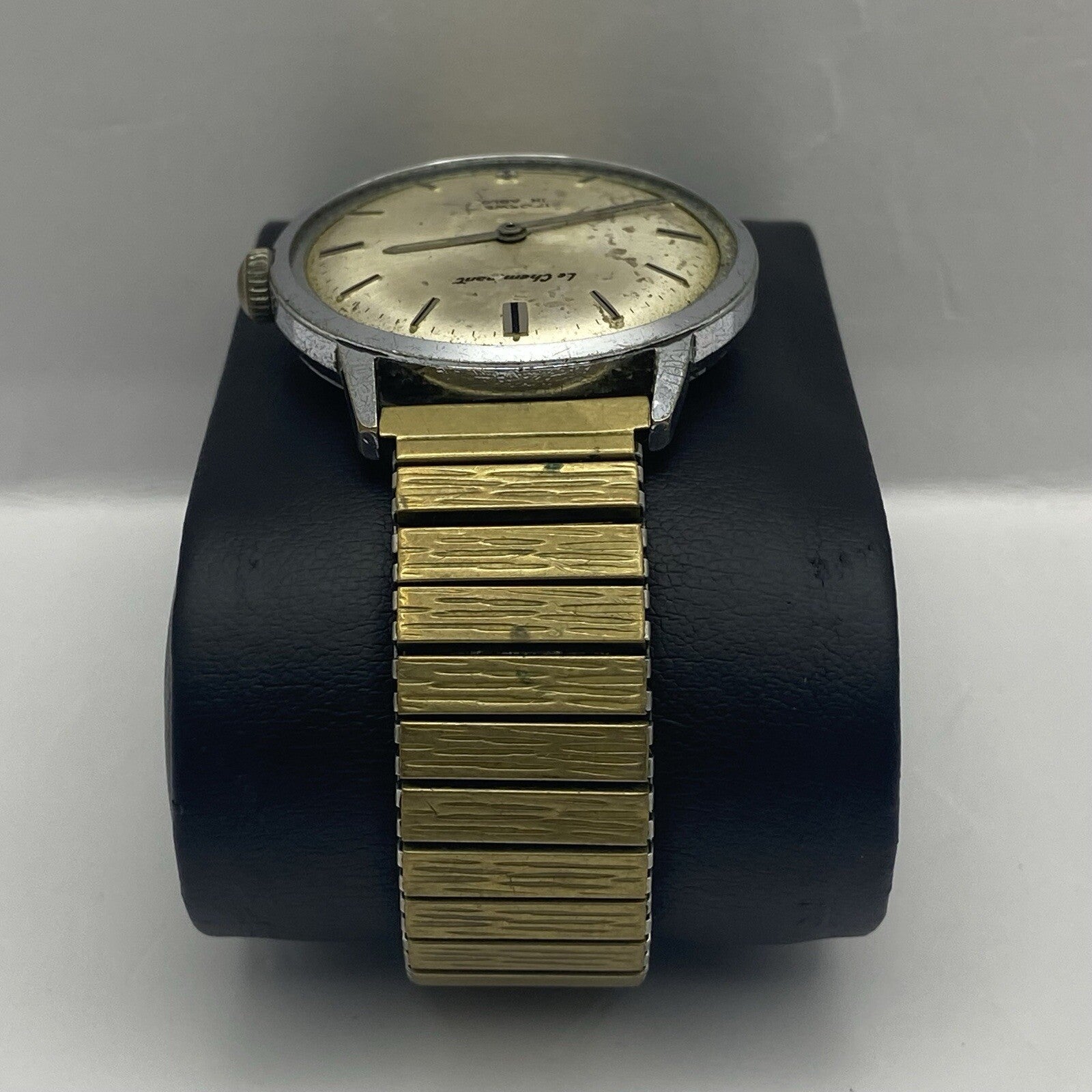33mm WORKING Vintage Le Cheminant Manual Wind FHF ST 96 Wristwatch To Restore