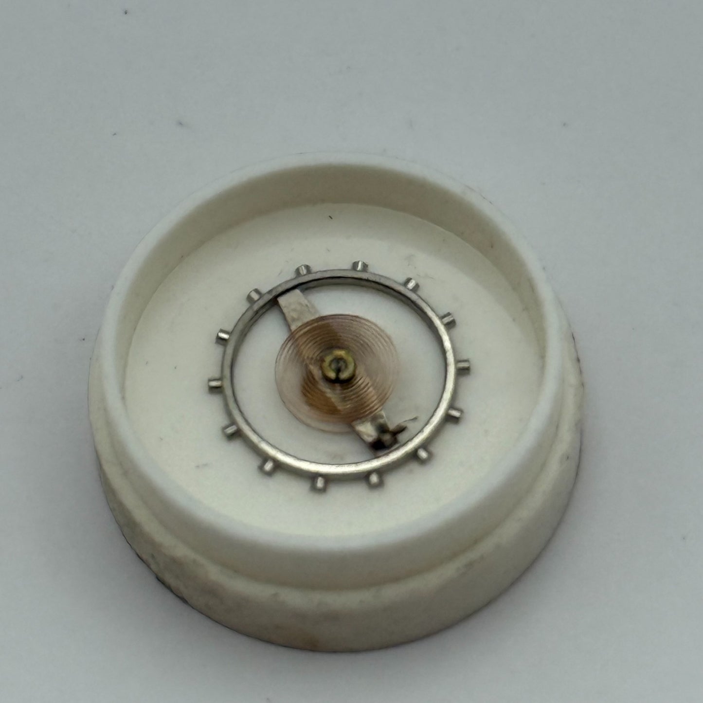 EB 1197 Balance Wheel Complete And Spring  10½’’’ 108 M Watch Movement Parts NOS