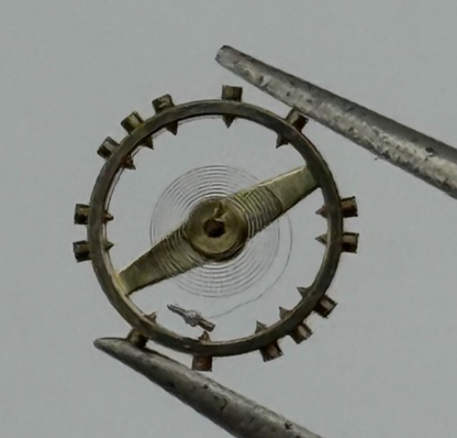 AS 1234 Balance Complete 5''' Inca Renata 1532 M Watch Movement Parts Vintage