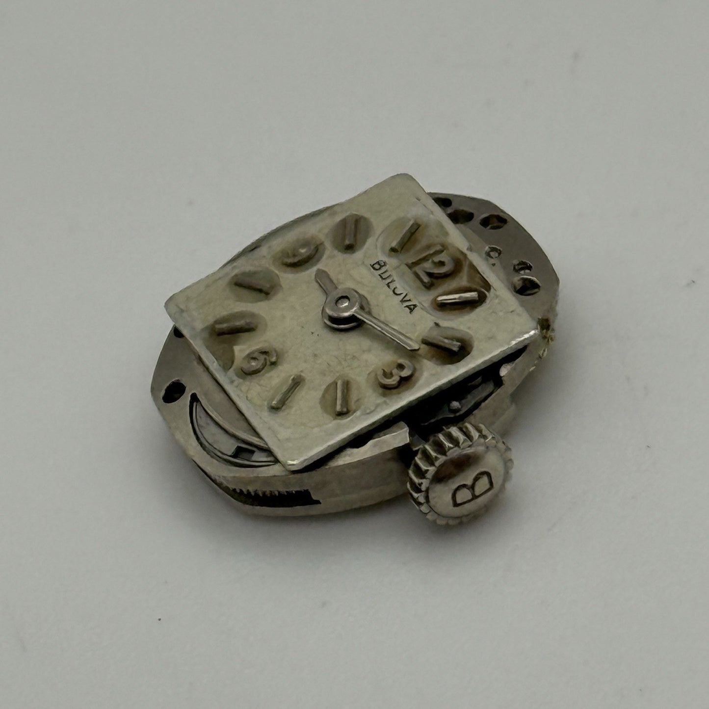 13.1mm Running Vintage Ladies Bulova 5AR Manual Wind Swiss Watch Movement PARTS
