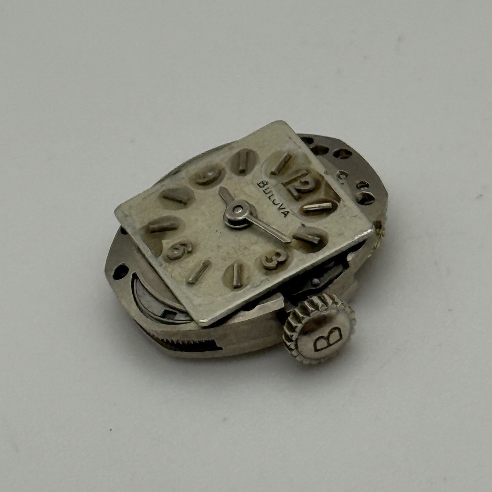 13.1mm Running Vintage Ladies Bulova 5AR Manual Wind Swiss Watch Movement PARTS