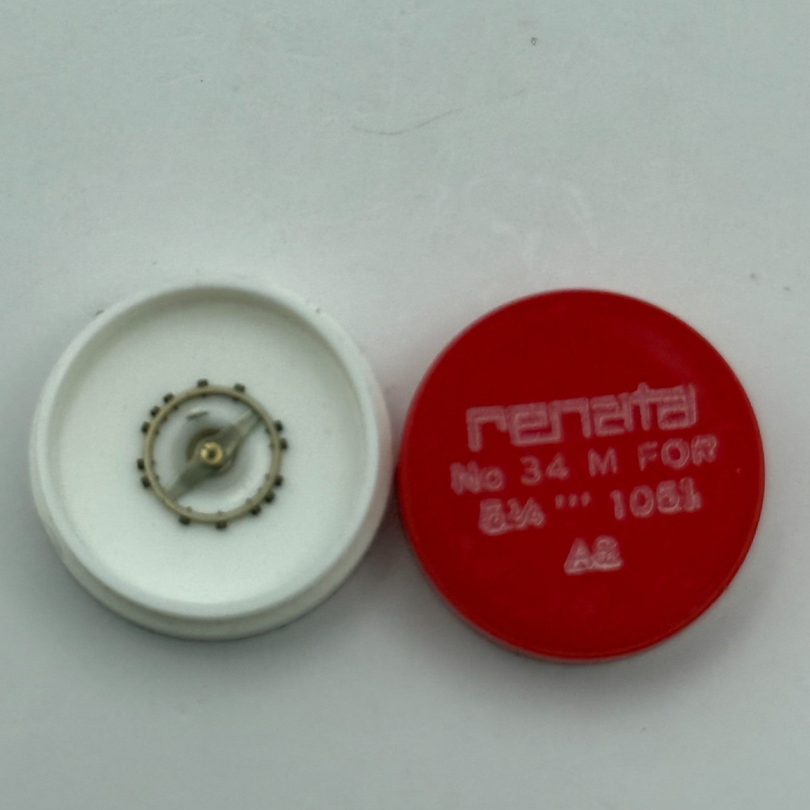 AS 1051 Balance Wheel Complete And Spring 5¼’’’ 34 M Watch Movement Parts NOS