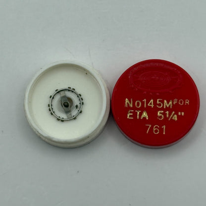 ETA 761 Balance Wheel Complete And Spring 5¼’’’ 145 M Watch Movement Parts NOS