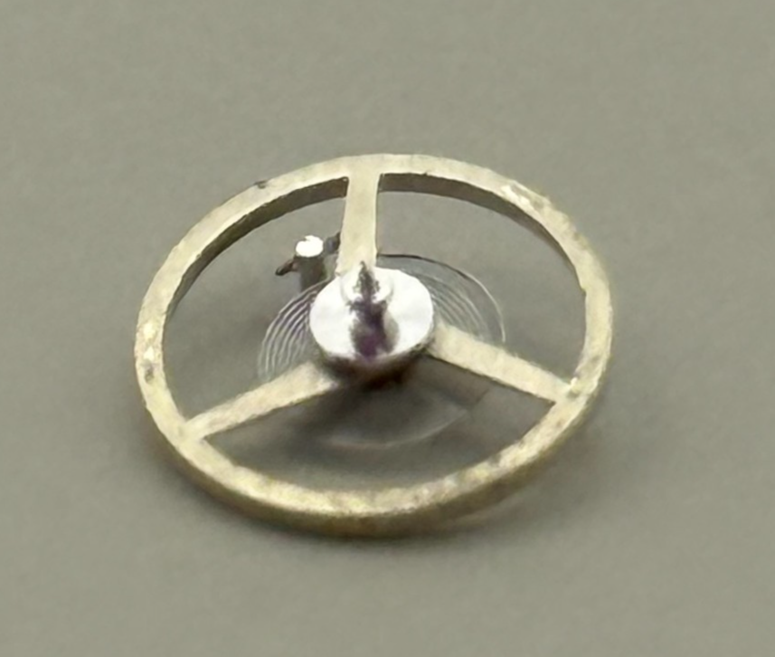 FEF 6620 Balance Wheel Complete And Spring 5½’’’  1450 M Watch Movement Parts