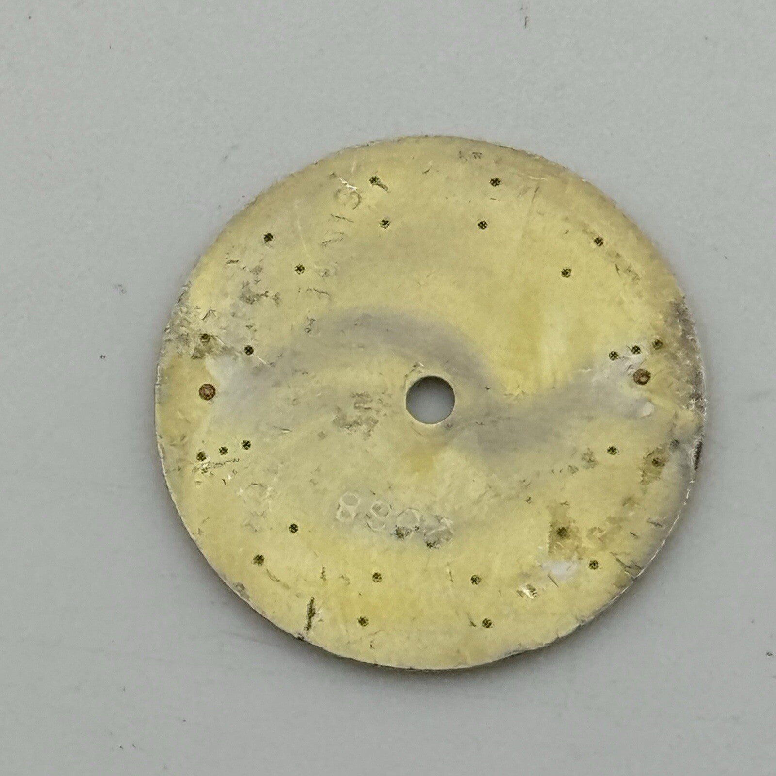 17.9mm Circular Omega De Ville Quartz Ladies Wristwatch Dial Spares Parts Swiss