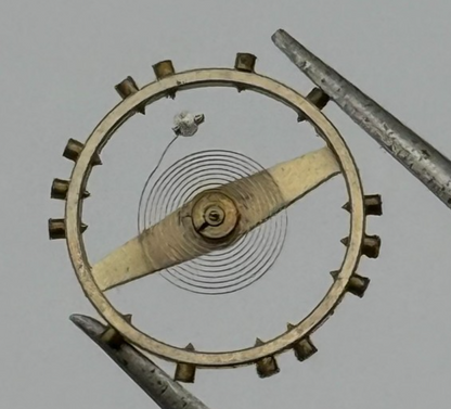 AS 1194 Balance Wheel Complete And Spring Inca Renata 42 M Watch Movement Parts 