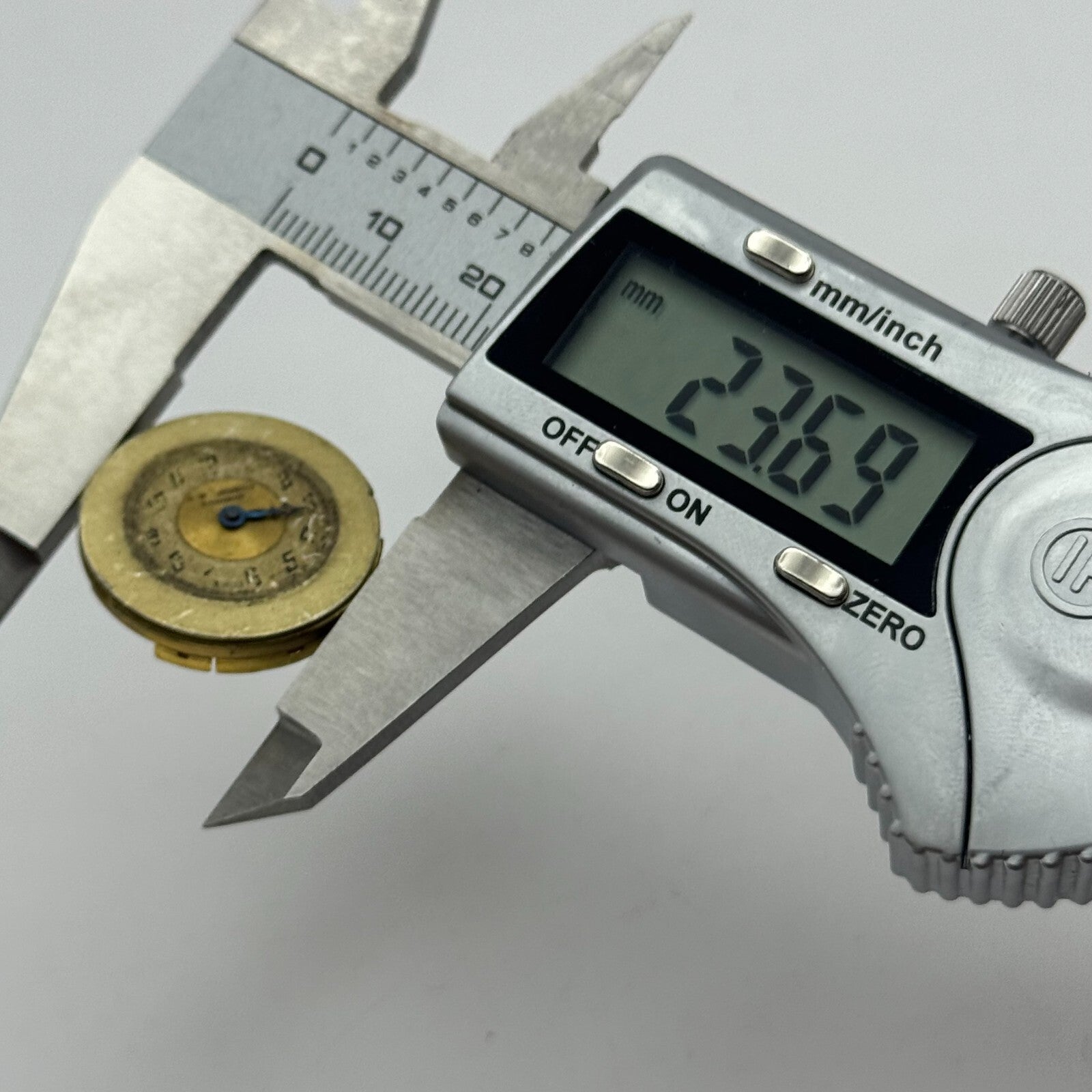 23.6mm J W Benson 15 Jewels Balance Ok Swiss Manual Wind Watch Movement PARTS