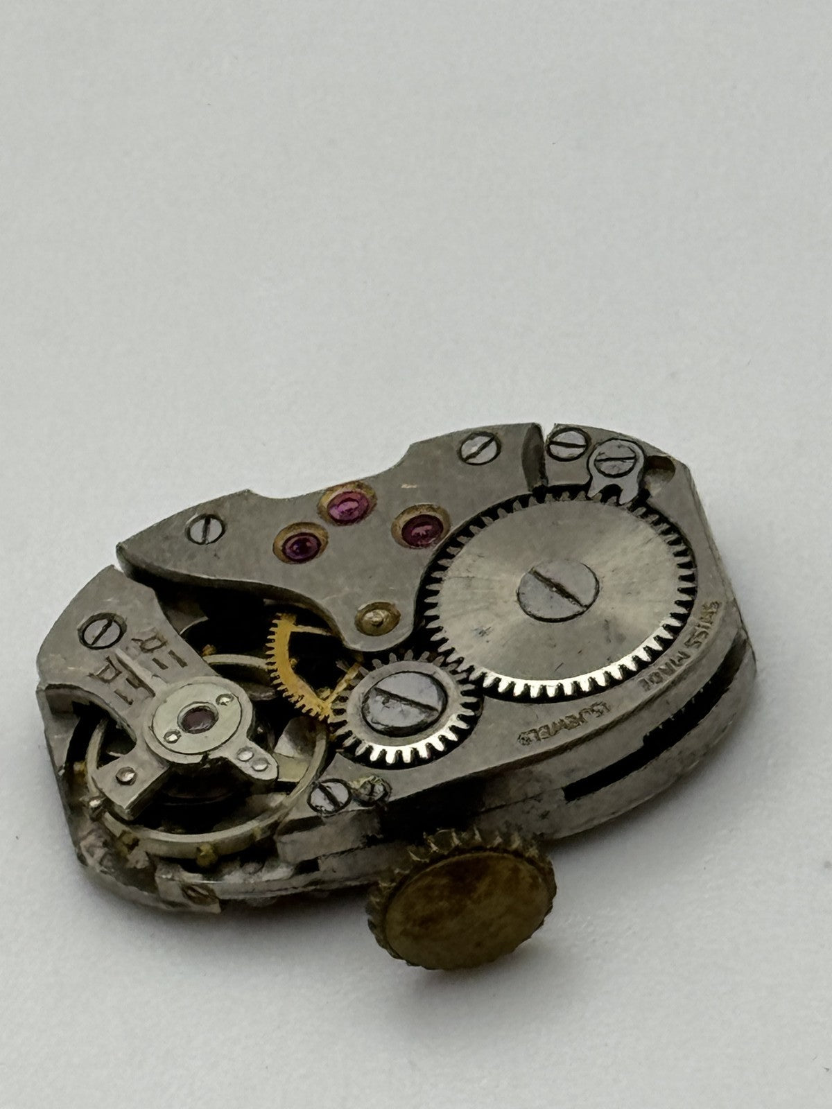 12.5mm Vintage ETA 1201 Manual Wind Swiss Watch Movement PARTS REPAIR