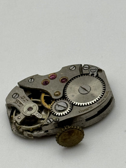 12.5mm Vintage ETA 1201 Manual Wind Swiss Watch Movement PARTS REPAIR