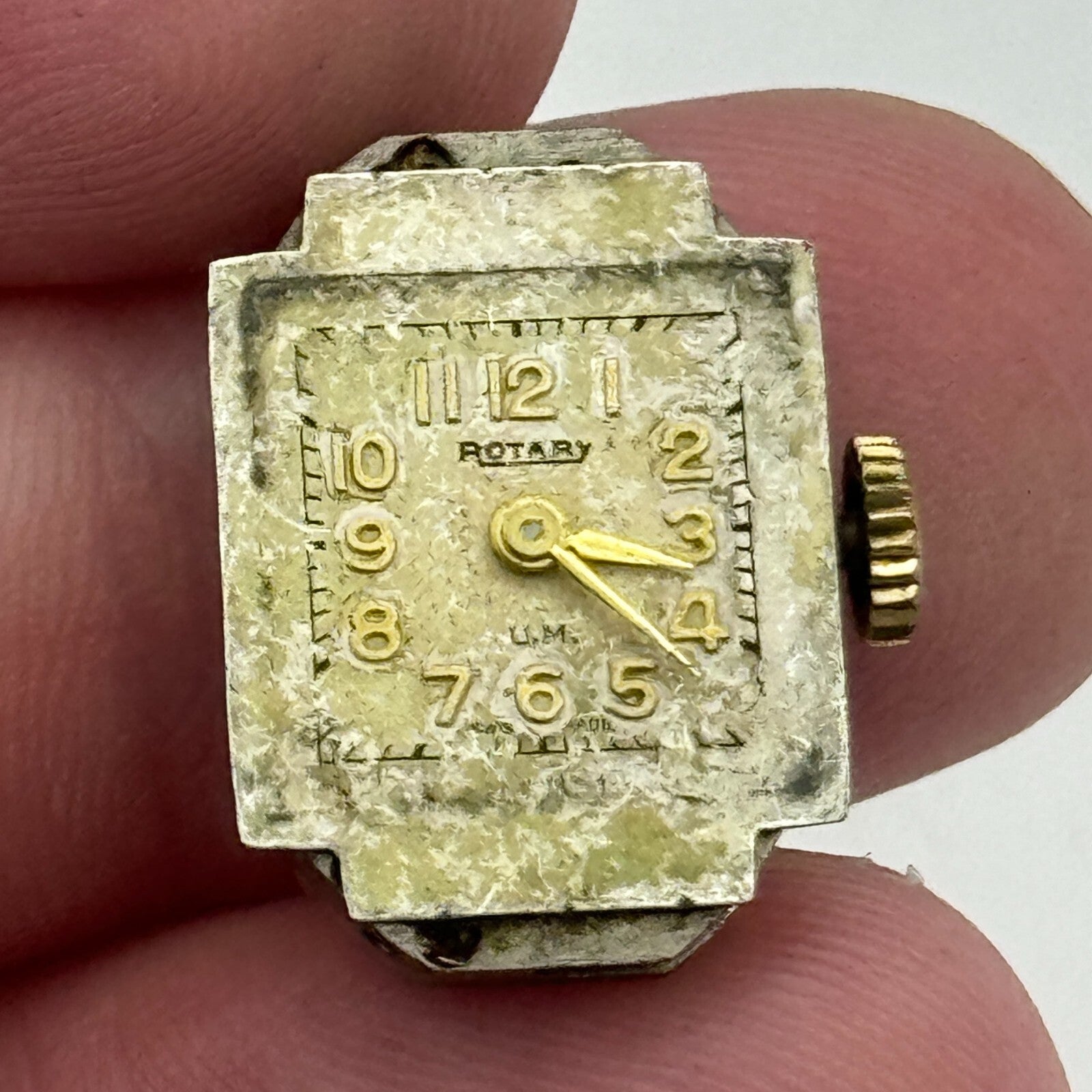 12.9mm Ladies Rotary AS 1051 A Schild Manual Wind Swiss Watch Movement PARTS