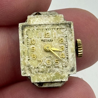 12.9mm Ladies Rotary AS 1051 A Schild Manual Wind Swiss Watch Movement PARTS