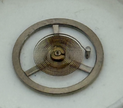 EB 1297 1469 Balance Wheel Complete And Spring 117 Watch Movement Parts NOS 