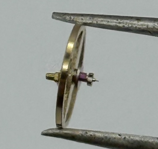 RL 8013 Balance Wheel Complete And Spring  Ord + Kif + Inca Watch Movement Parts