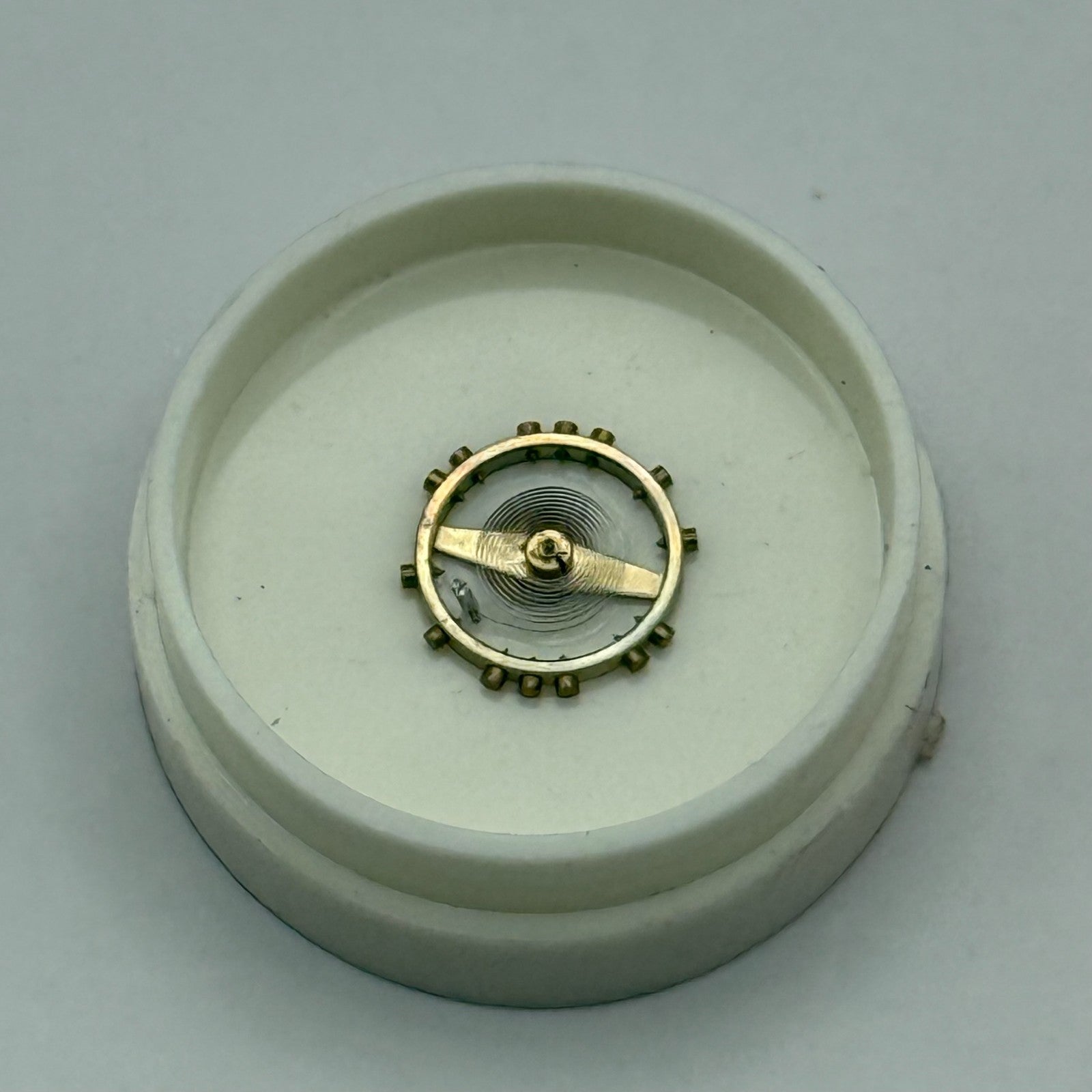 AS Balance Wheel Complete And Spring Inca Watch Movement Parts NOS