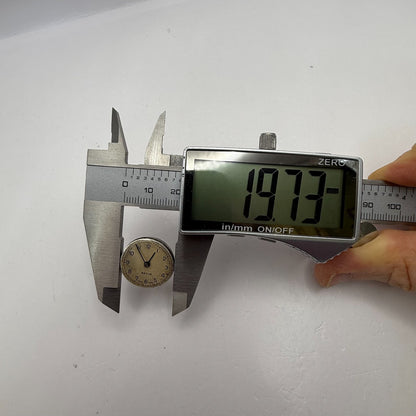 19.7mm Vintage Vertex Revue 78 Swiss Manual Wind Watch Movement PARTS REPAIR