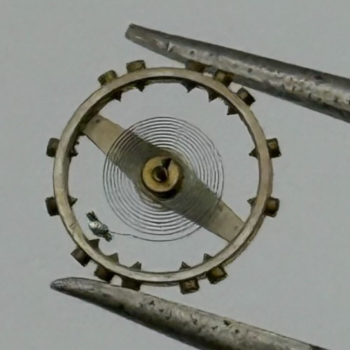 AS 976 1012 Balance Wheel Complete And Spring  532 M Watch Movement Parts  NOS