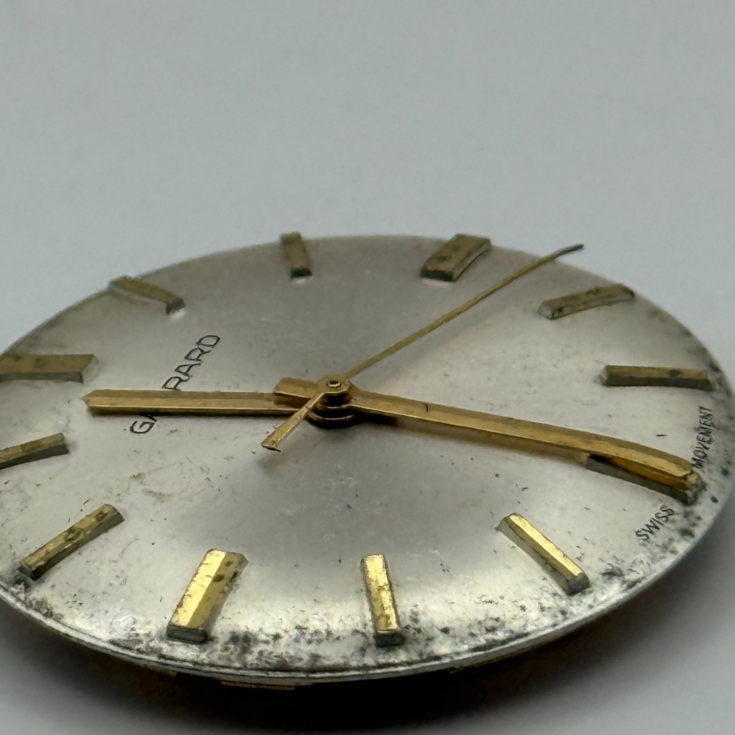 ETA 2801-1 Watch Movement Garrard Manual Wind Vintage Swiss Parts Repair Spares