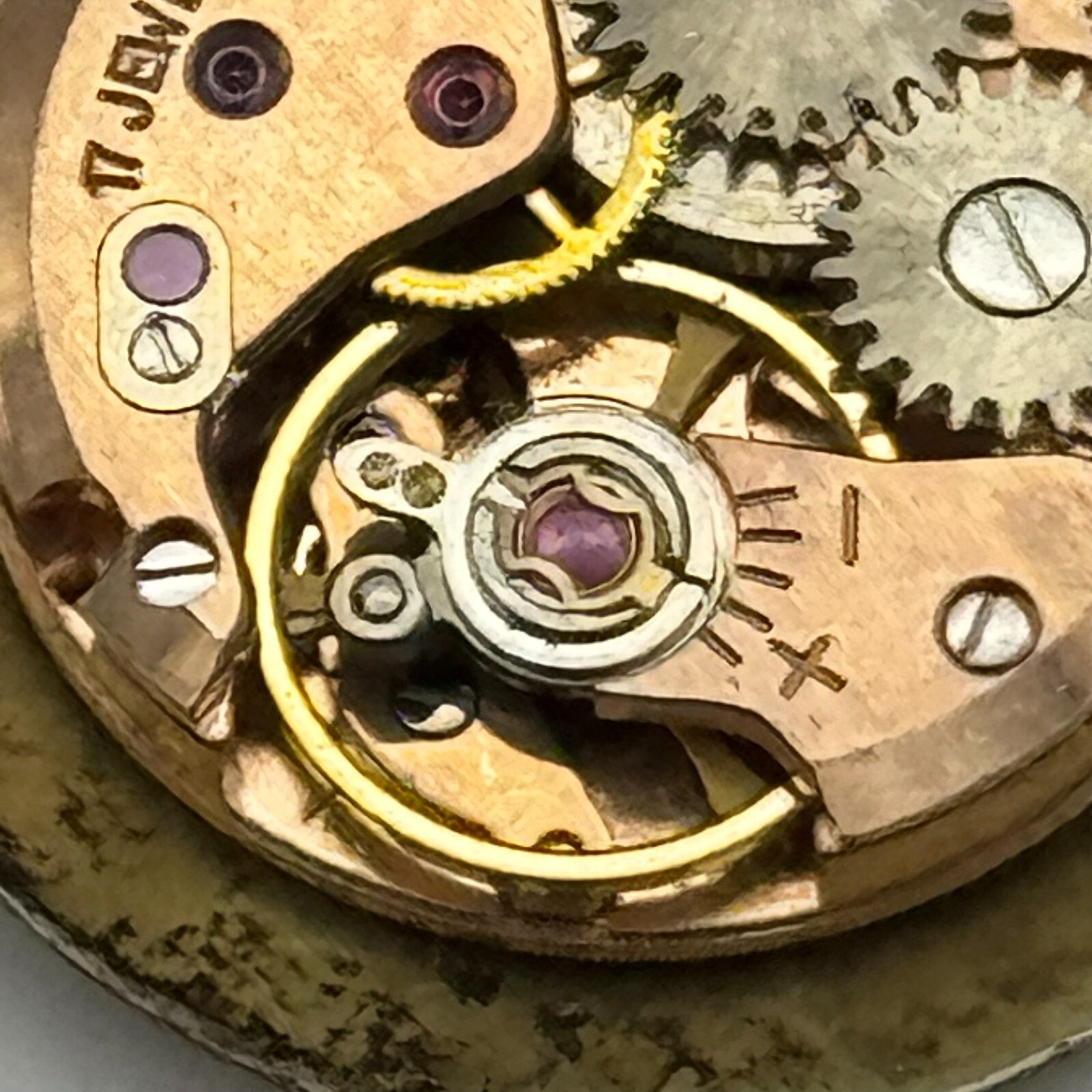 19.7mm Running Waltham ETA 2412 Ladies Manual Wind Swiss Watch Movement PARTS