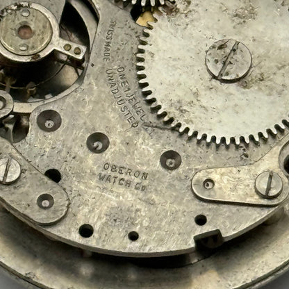 BFG 866 Watch Movement Oberon Manual Wind Vintage Swiss Parts Repair 26.2mm
