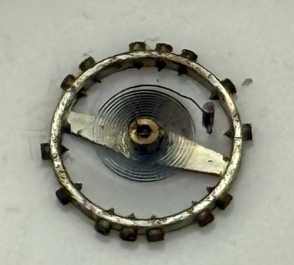 AS 976 1012 Balance Wheel Complete And Spring Inca 532 M Watch Movement Parts 