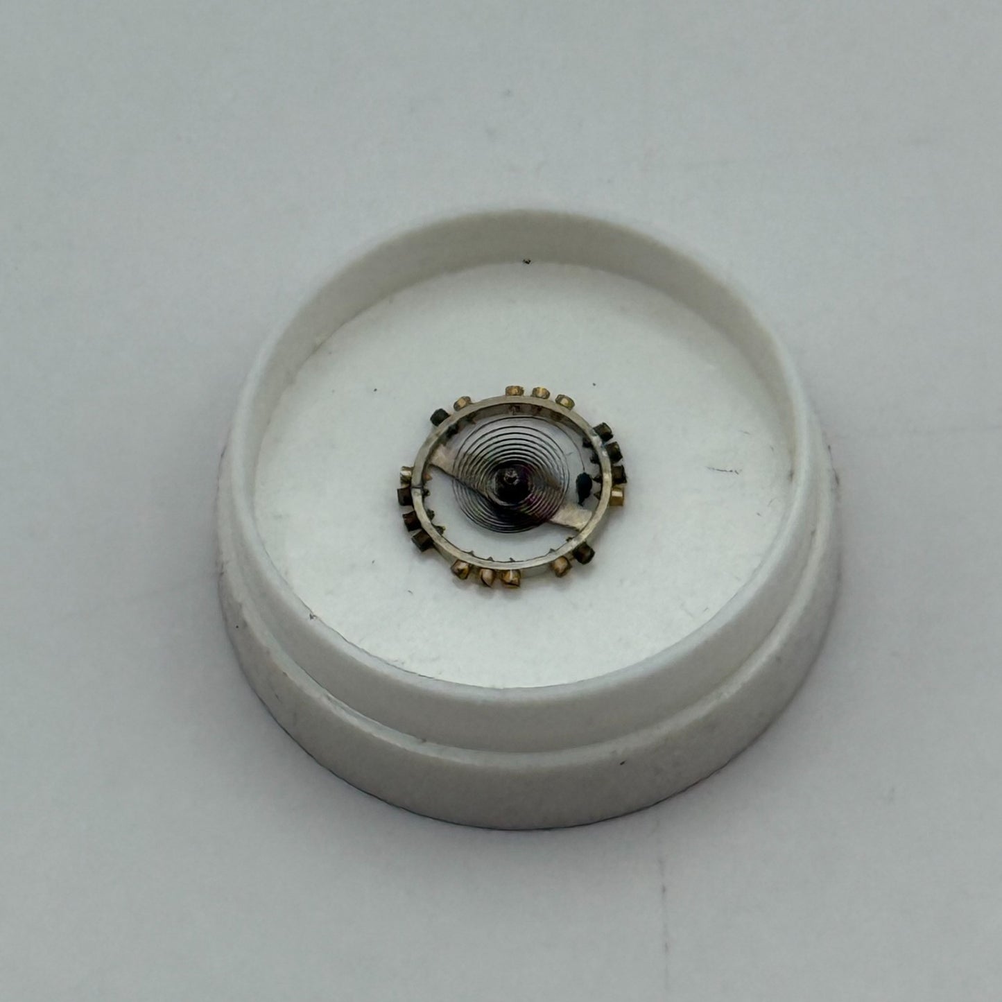 Peseux 140 Balance Wheel Complete And Spring 5’’’ 277 Watch Movement Parts NOS