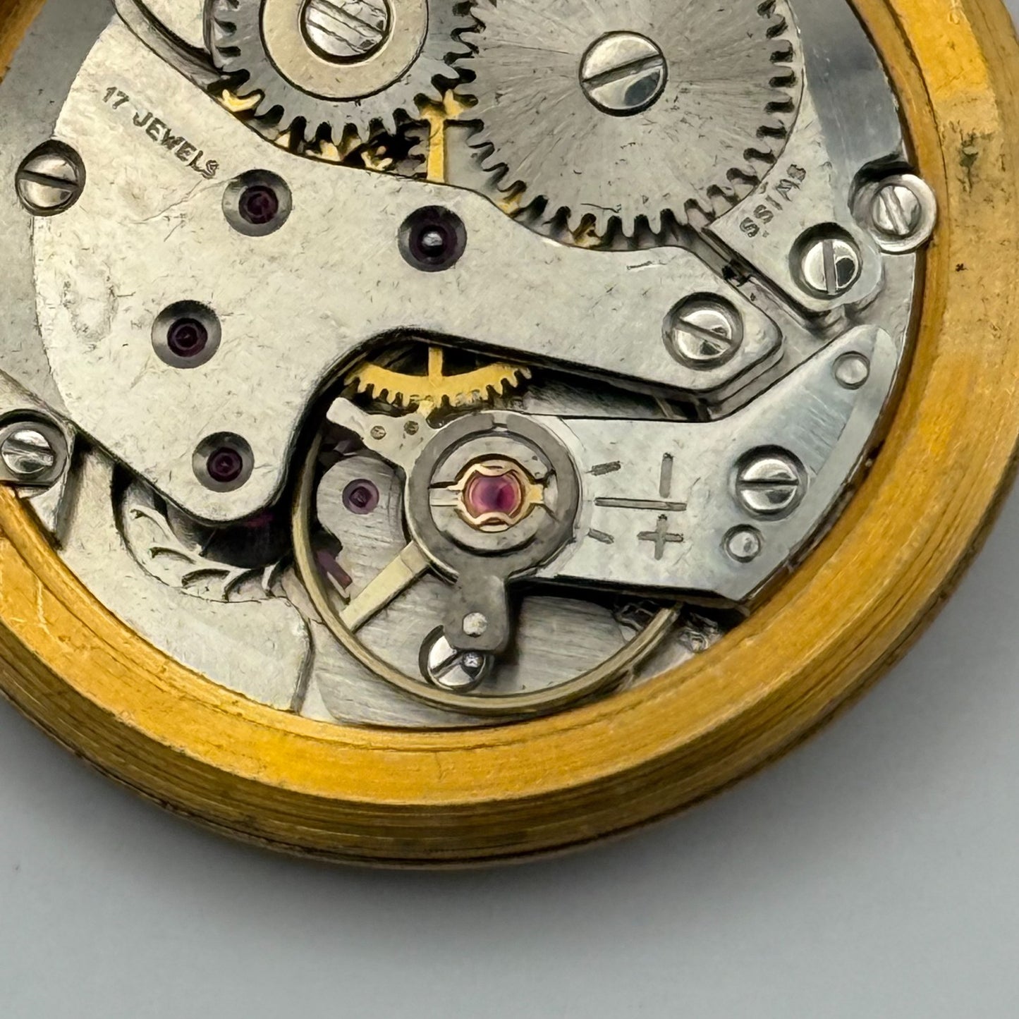FHF 81 Watch Movement Running Hefik Manual Wind Vintage Swiss Parts 29.7mm