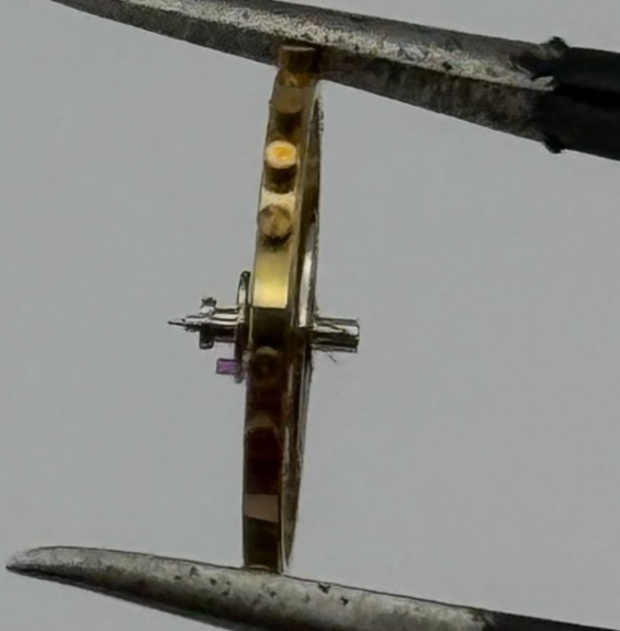 AS 984 Balance Wheel Complete And Spring 81 M Watch Movement Parts NOS