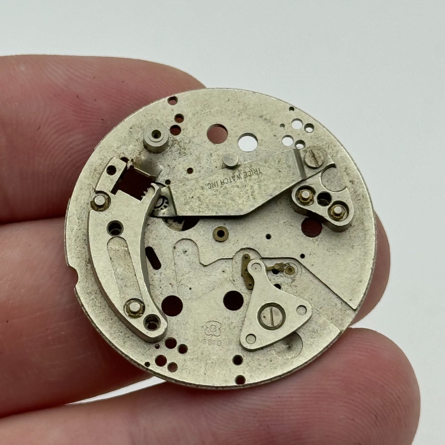 31mm Men's EB 8810 Partial Manual Wind Watch Movement Swiss Made Vintage PARTS