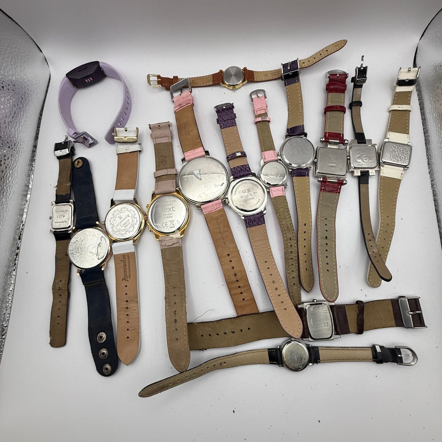 Bundle Of 15 Quartz Watches Job Lot Modern / Vintage Untested Parts / Repair